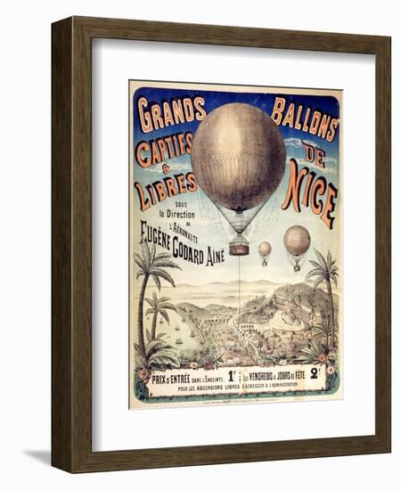 Grands Ballons de Nice-null-Framed Art Print