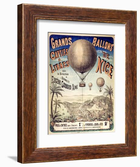 Grands Ballons de Nice-null-Framed Art Print