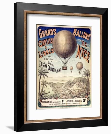 Grands Ballons de Nice-null-Framed Art Print