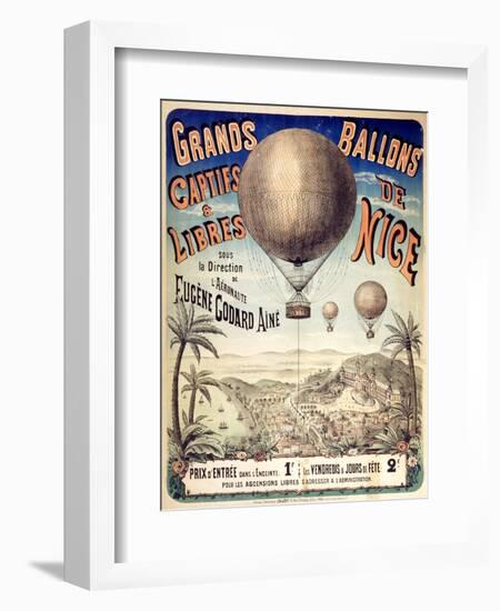 Grands Ballons de Nice-null-Framed Art Print