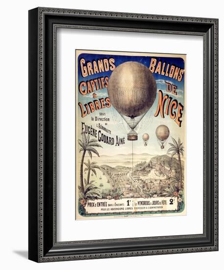 Grands Ballons de Nice-null-Framed Art Print