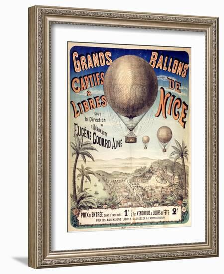 Grands Ballons de Nice-null-Framed Art Print