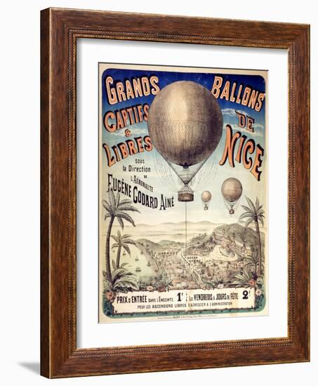 Grands Ballons de Nice-null-Framed Art Print