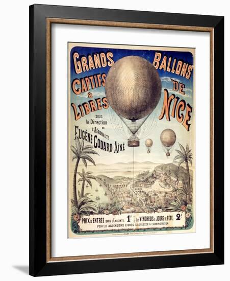 Grands Ballons de Nice-null-Framed Art Print