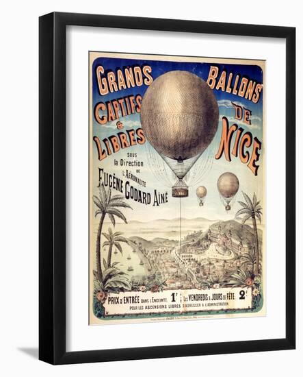 Grands Ballons de Nice-null-Framed Art Print