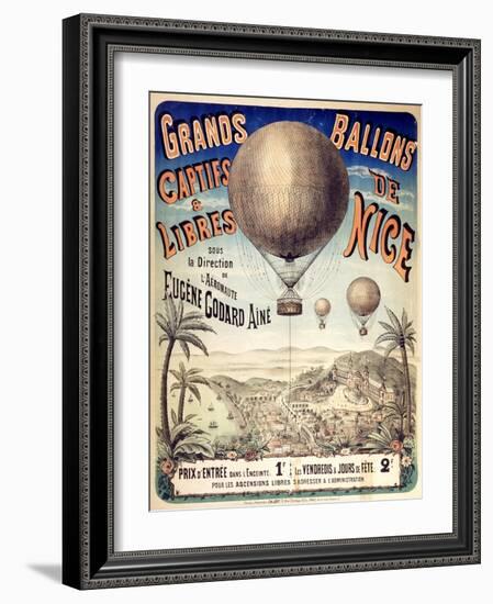 Grands Ballons de Nice-null-Framed Art Print