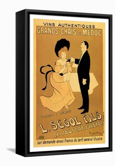 Grands Chais Du Medoc-Leonetto Cappiello-Framed Stretched Canvas