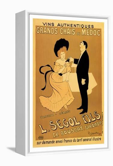 Grands Chais Du Medoc-Leonetto Cappiello-Framed Stretched Canvas