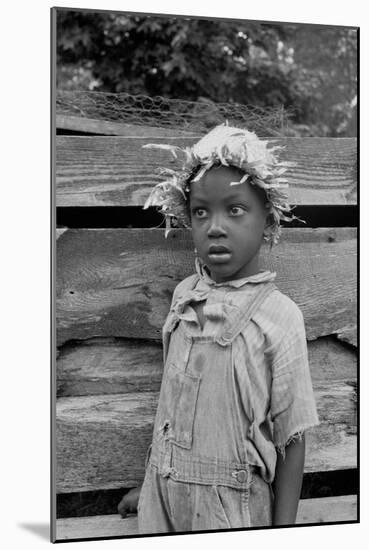 Grandson of Negro Tenant Whose Father Is in the Penitentiary-Dorothea Lange-Mounted Art Print