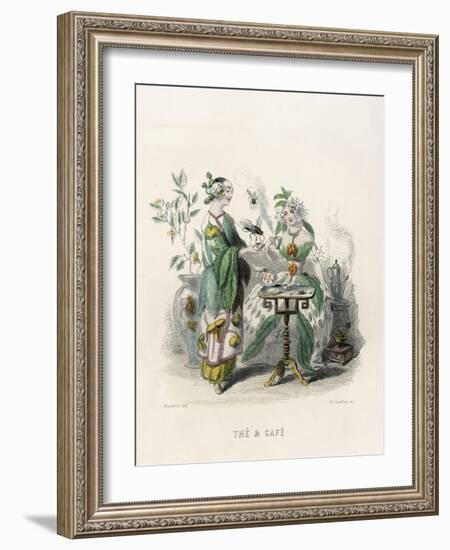 Grandville Tea Coffee-JJ Grandville-Framed Photographic Print