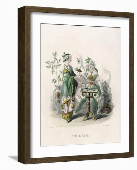 Grandville Tea Coffee-JJ Grandville-Framed Photographic Print