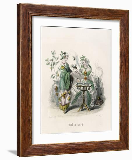 Grandville Tea Coffee-JJ Grandville-Framed Photographic Print