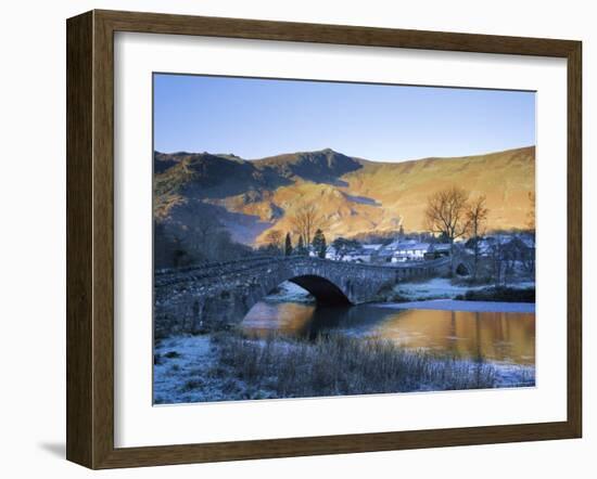 Grange in Borrowdale, Lake District National Park, Cumbria, England, UK-Roy Rainford-Framed Photographic Print