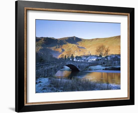 Grange in Borrowdale, Lake District National Park, Cumbria, England, UK-Roy Rainford-Framed Photographic Print