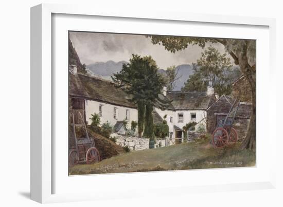 Grange over Sands: ‘Wilson’S’ Farm, Lindale, 1875-null-Framed Giclee Print