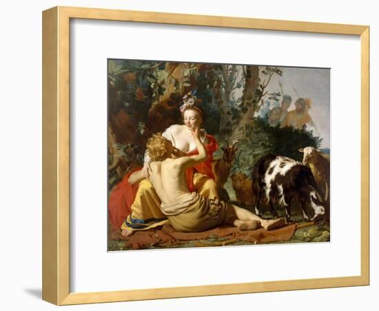 Granida and Daifilo, 1625-Gerrit van Honthorst-Framed Giclee Print