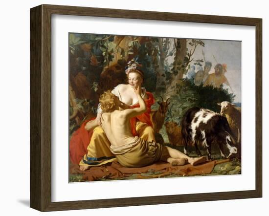 Granida and Daifilo, 1625-Gerrit van Honthorst-Framed Giclee Print