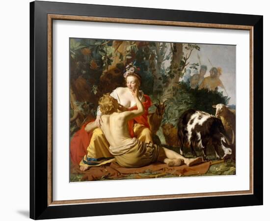 Granida and Daifilo, 1625-Gerrit van Honthorst-Framed Giclee Print