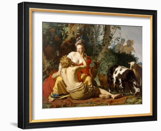 Granida and Daifilo, 1625-Gerrit van Honthorst-Framed Giclee Print