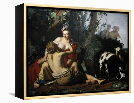 Granida and Daifilo, 1625-Gerrit van Honthorst-Framed Premier Image Canvas