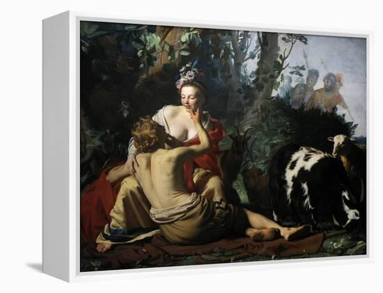 Granida and Daifilo, 1625-Gerrit van Honthorst-Framed Premier Image Canvas