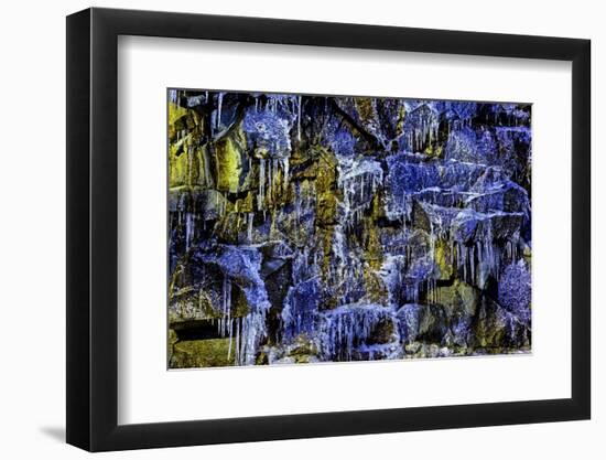 Granite and Icicles-Doug Meek-Framed Photographic Print