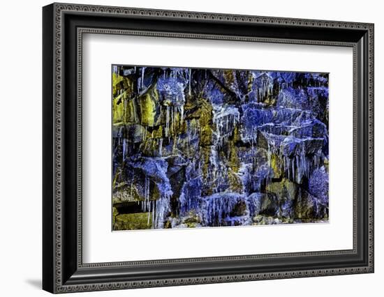 Granite and Icicles-Doug Meek-Framed Photographic Print