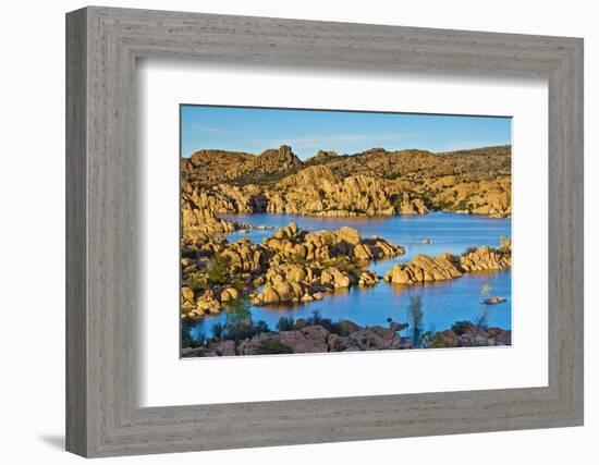 Granite Dells, Watson Lake, Prescott, Arizona, USA-Michel Hersen-Framed Photographic Print