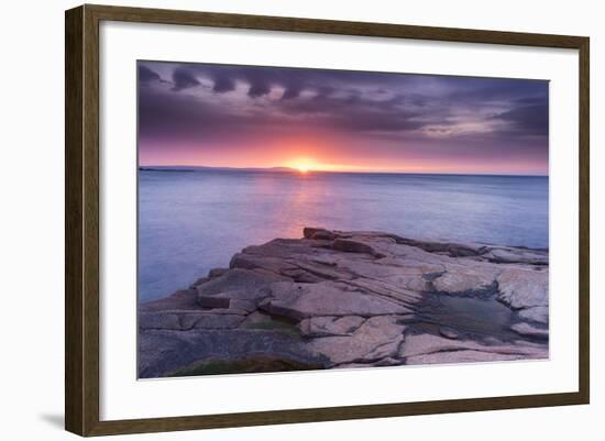 Granite Markings-Michael Blanchette-Framed Photographic Print