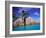 Granite Outcrops, La Digue Island, Seychelles, Africa-Pete Oxford-Framed Photographic Print