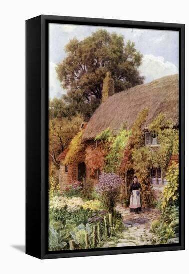 Granny's Cottage, Henley Common, Near Midhurst, Sussex-Alfred Robert Quinton-Framed Premier Image Canvas
