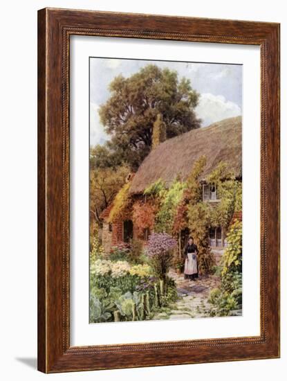 Granny's Cottage, Henley Common, Near Midhurst, Sussex-Alfred Robert Quinton-Framed Giclee Print