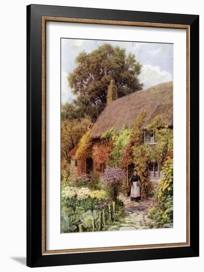 Granny's Cottage, Henley Common, Near Midhurst, Sussex-Alfred Robert Quinton-Framed Giclee Print