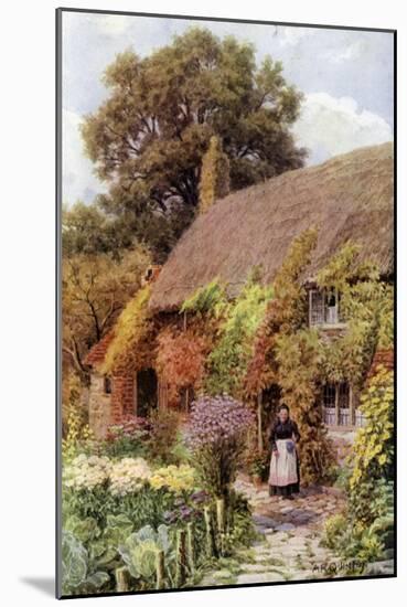 Granny's Cottage, Henley Common, Near Midhurst, Sussex-Alfred Robert Quinton-Mounted Giclee Print