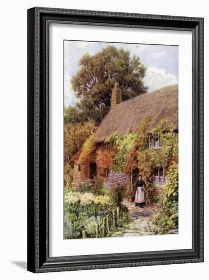 Granny's Cottage, Henley Common, Near Midhurst, Sussex-Alfred Robert Quinton-Framed Giclee Print