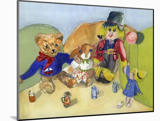 Granny Tuffy's Toys-Ann Robson-Mounted Giclee Print