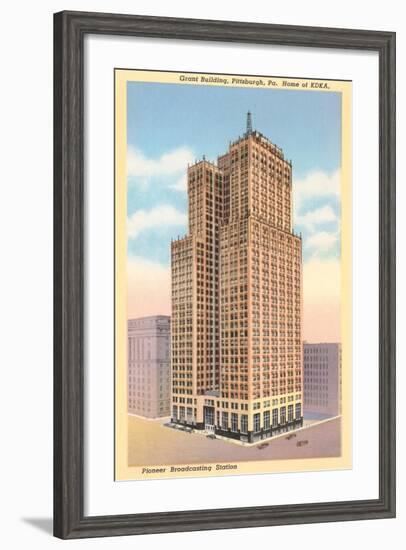 Grant Building, Pittsburgh-null-Framed Art Print