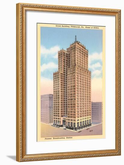 Grant Building, Pittsburgh-null-Framed Art Print