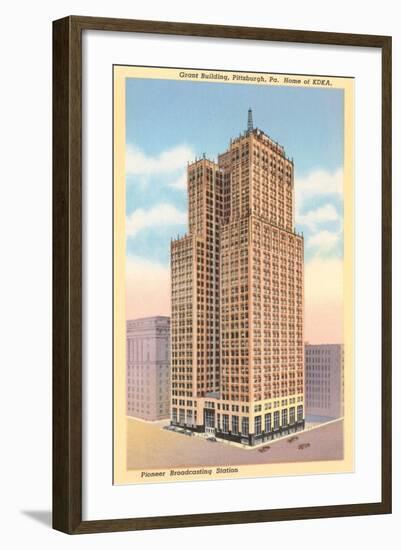 Grant Building, Pittsburgh-null-Framed Art Print