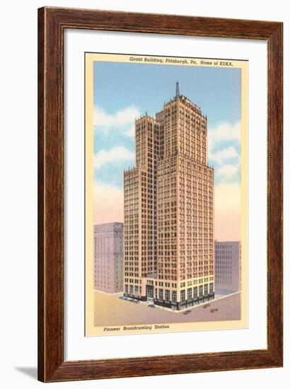 Grant Building, Pittsburgh-null-Framed Art Print