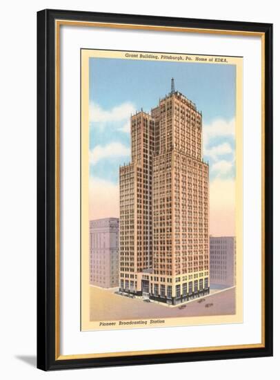 Grant Building, Pittsburgh-null-Framed Art Print