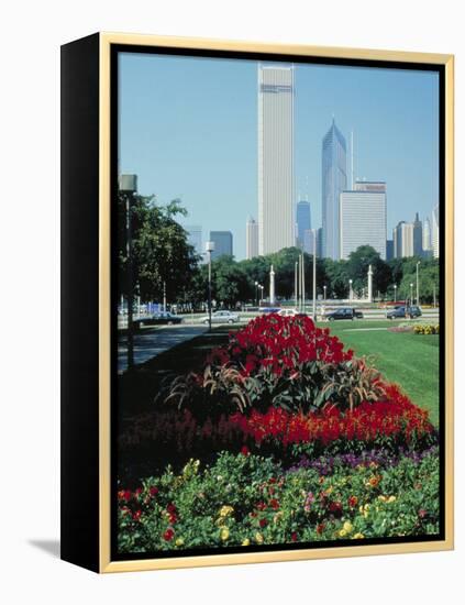 Grant Park Chicago IL USA-null-Framed Premier Image Canvas