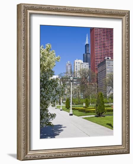 Grant Park, Chicago, Illinois, United States of America, North America-Amanda Hall-Framed Photographic Print