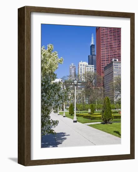 Grant Park, Chicago, Illinois, United States of America, North America-Amanda Hall-Framed Photographic Print