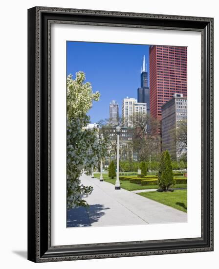 Grant Park, Chicago, Illinois, United States of America, North America-Amanda Hall-Framed Photographic Print