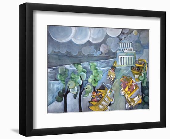 Grants Tomb-Zelda Fitzgerald-Framed Art Print