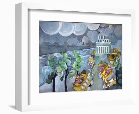 Grants Tomb-Zelda Fitzgerald-Framed Art Print