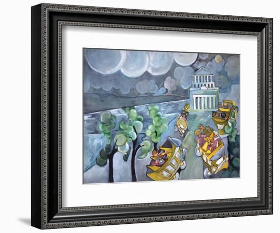 Grants Tomb-Zelda Fitzgerald-Framed Art Print