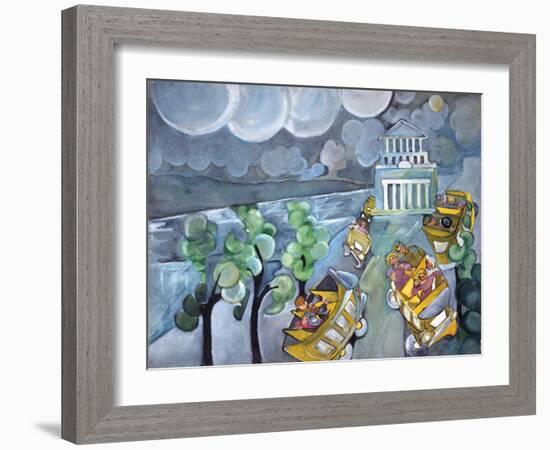 Grants Tomb-Zelda Fitzgerald-Framed Art Print