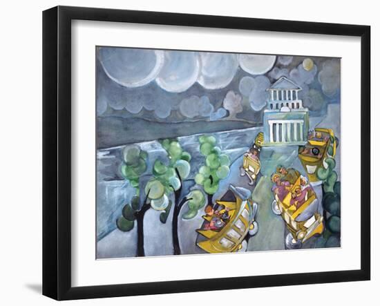 Grants Tomb-Zelda Fitzgerald-Framed Art Print